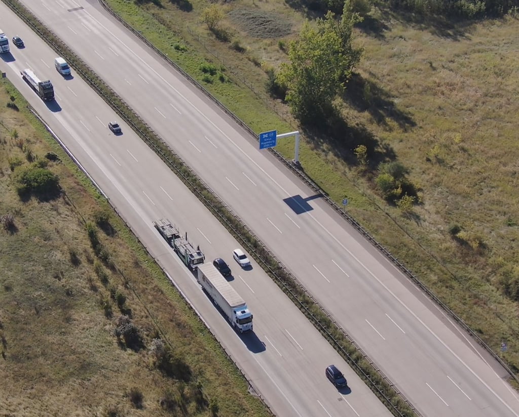 Vor allem die Sicherheitsabstände bei Lkw waren im Fokus der Polizei.