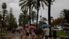 Kein Urlaubswetter auf Mallorca.