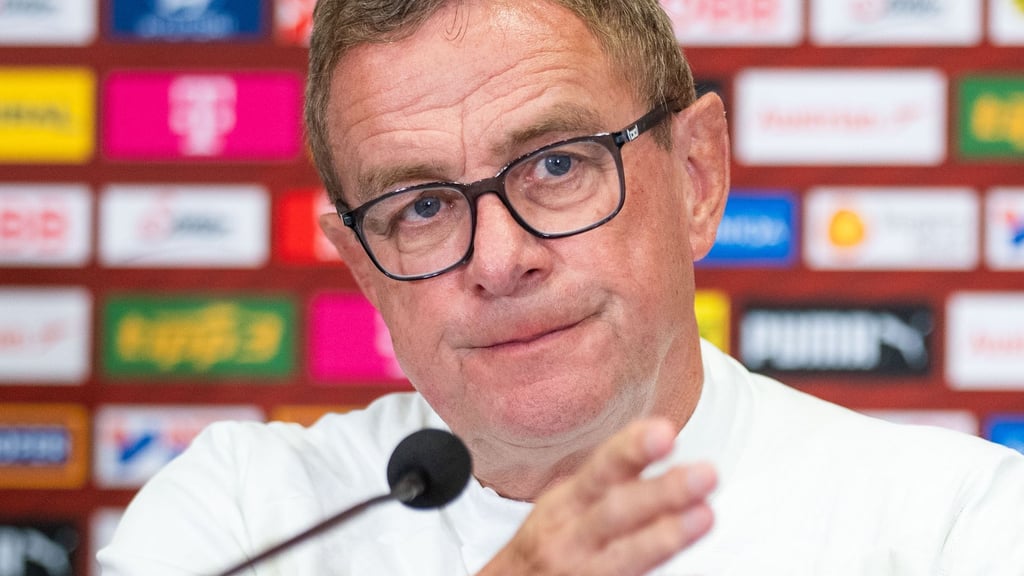 Ralf Rangnick ist seit 2022 Nationaltrainer Österreichs.