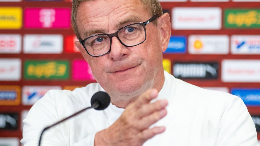 Ralf Rangnick ist seit 2022 Nationaltrainer Österreichs.