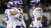 McCarthy (links) und Jefferson hatten mit ihren Touchdowns großen Anteil am Comeback der Vikings.