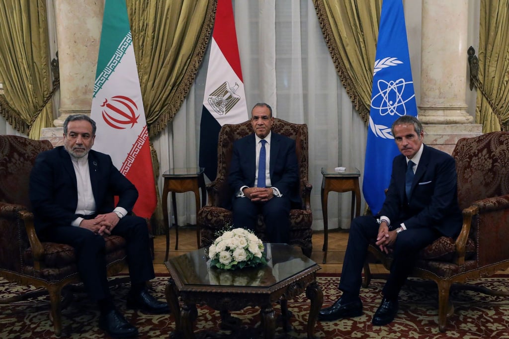 Die Gespräche zu den Atominspektionen fanden in Kairo statt.