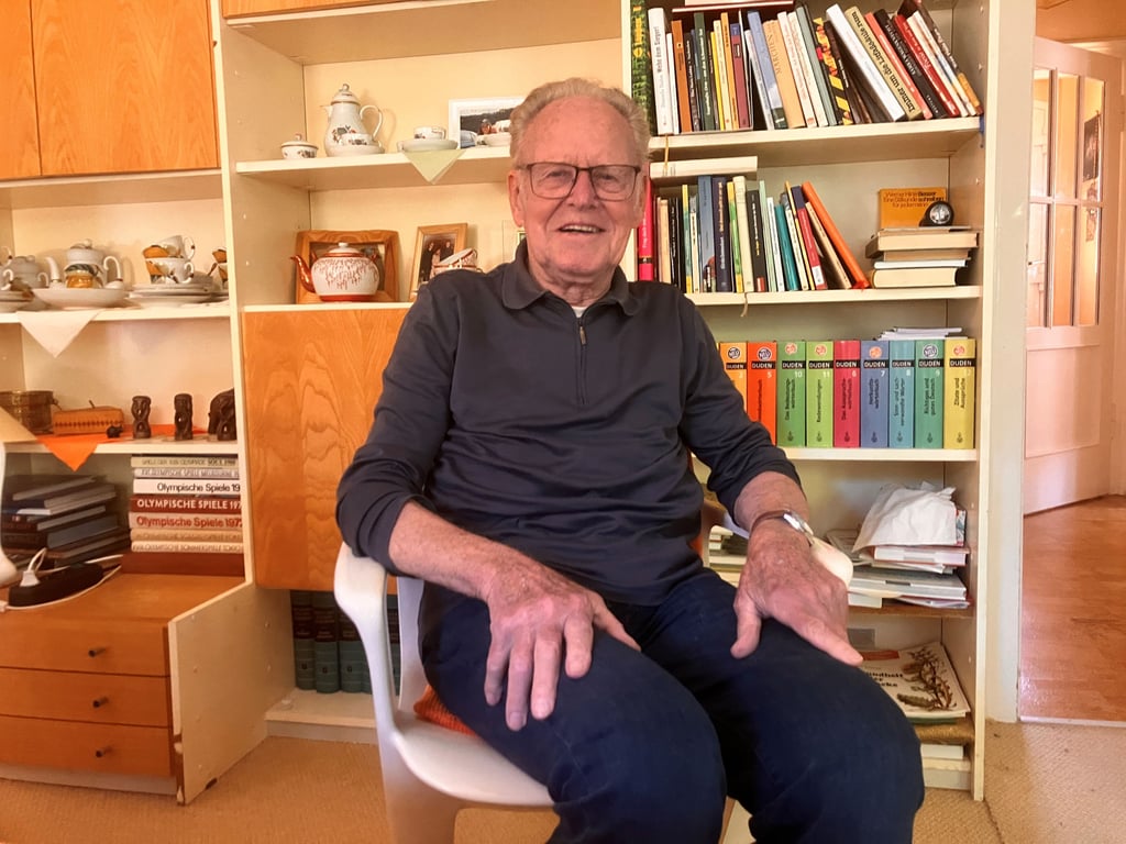 Radsportlegende „Täve“  Schur ist inzwischen  94 Jahre.