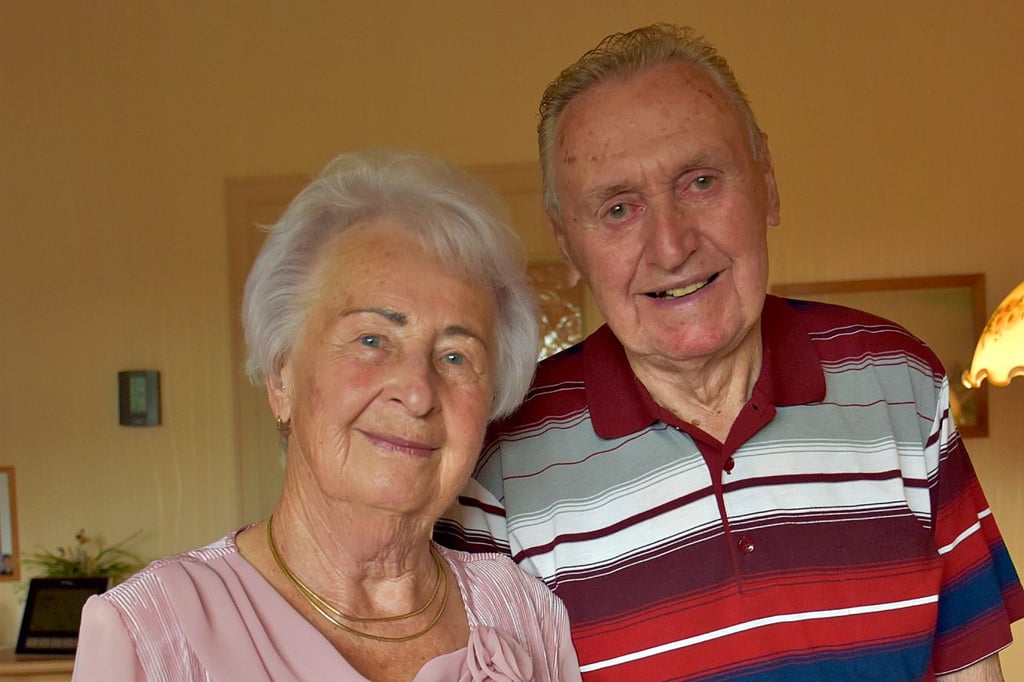 Ingrid und Werner Gröber aus Kayna sind seit 65 Jahren verheiratet.