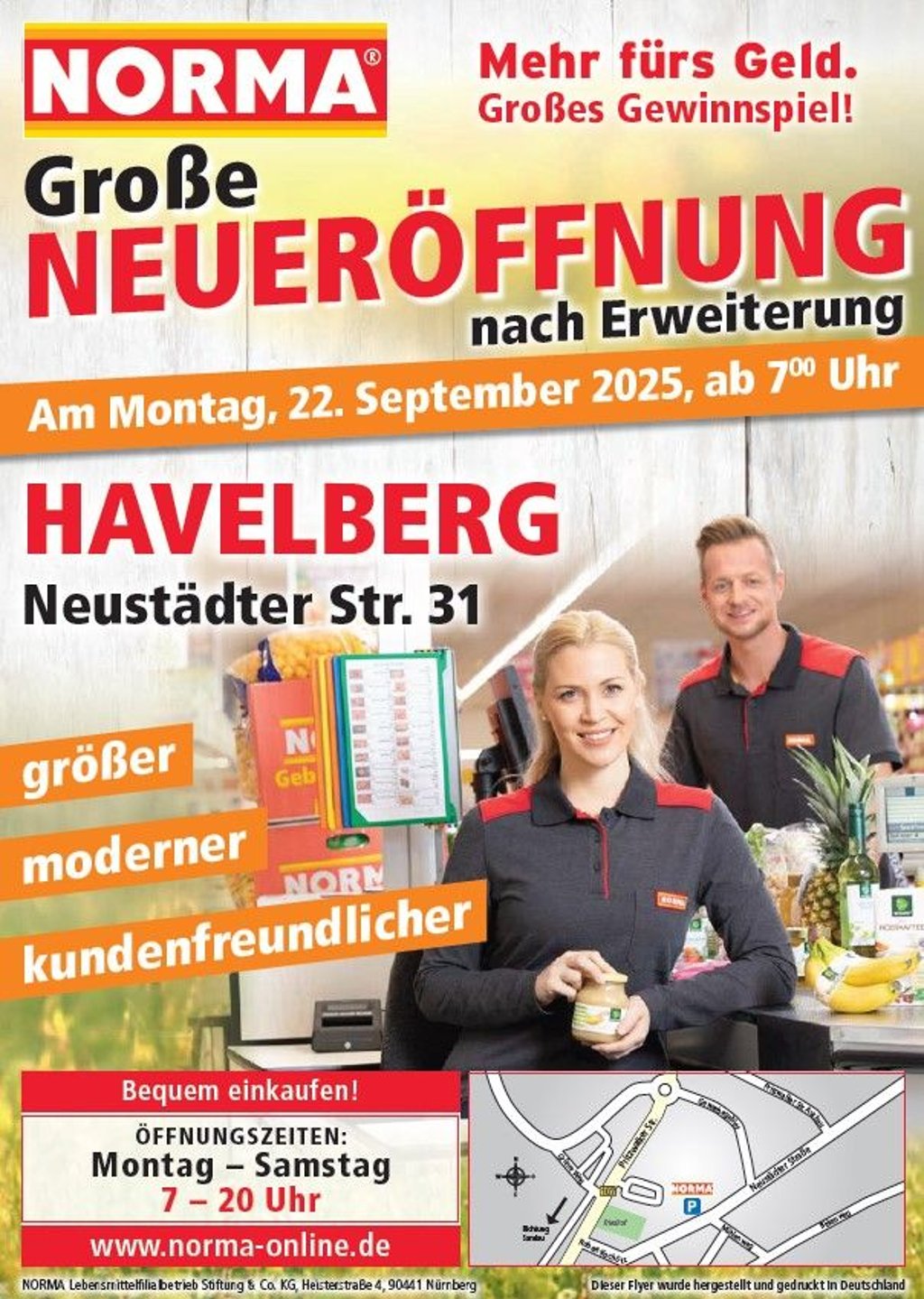 Titelbild Eröffnungsprospekt