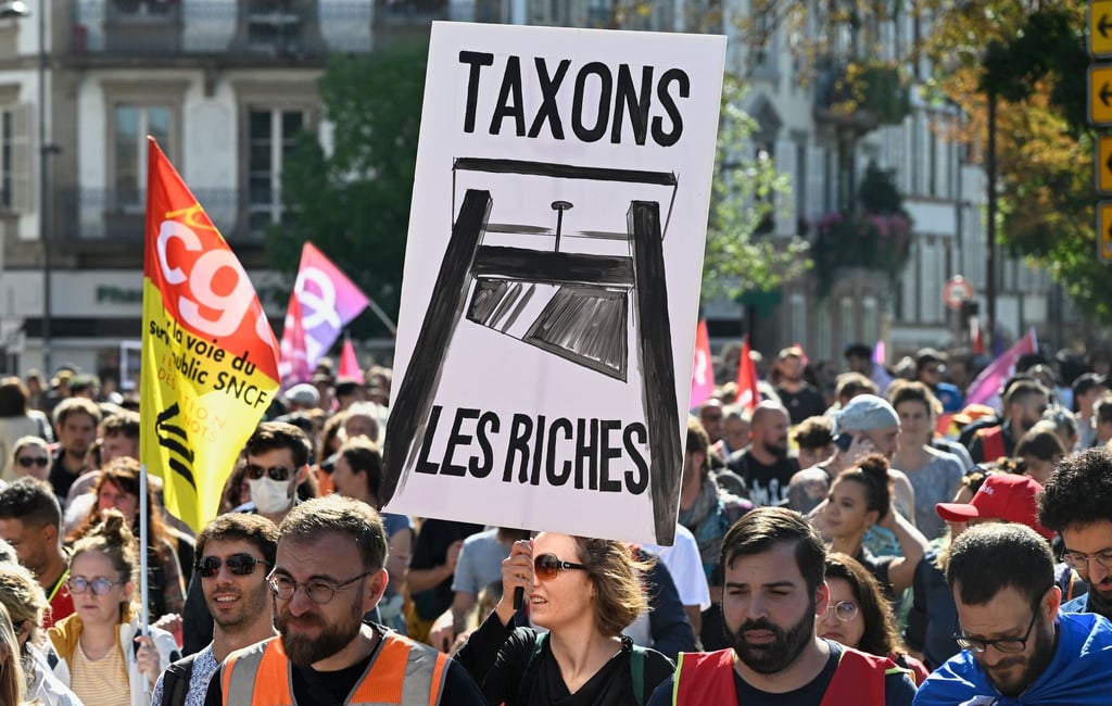 Landesweit fanden heute in Frankreich Kundgebungen und Protestaktionen statt.