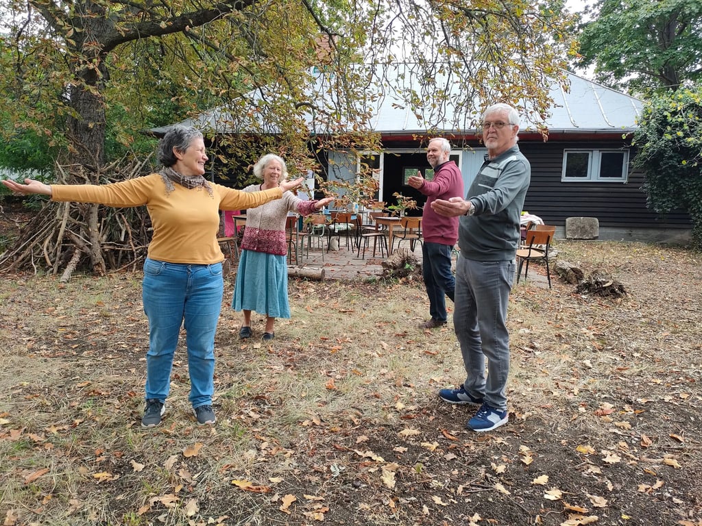 Auf dem Gelände von Lohelandgarten und Gymnastikhalle gibt es einen Vortrag über das Leben und Wirken von Magdalene Trenkel.