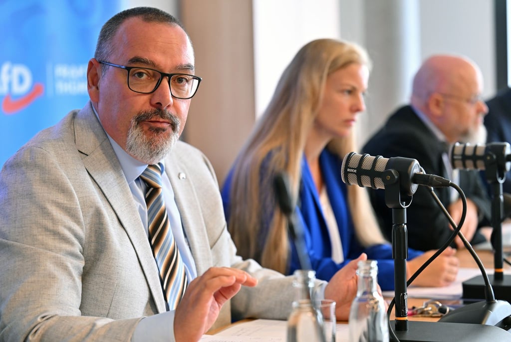 Die Thüringer AfD-Fraktion hält das Fortbestehen von Justiz-Gremien in alter Besetzung für rechtswidrig. (Symbolbild)