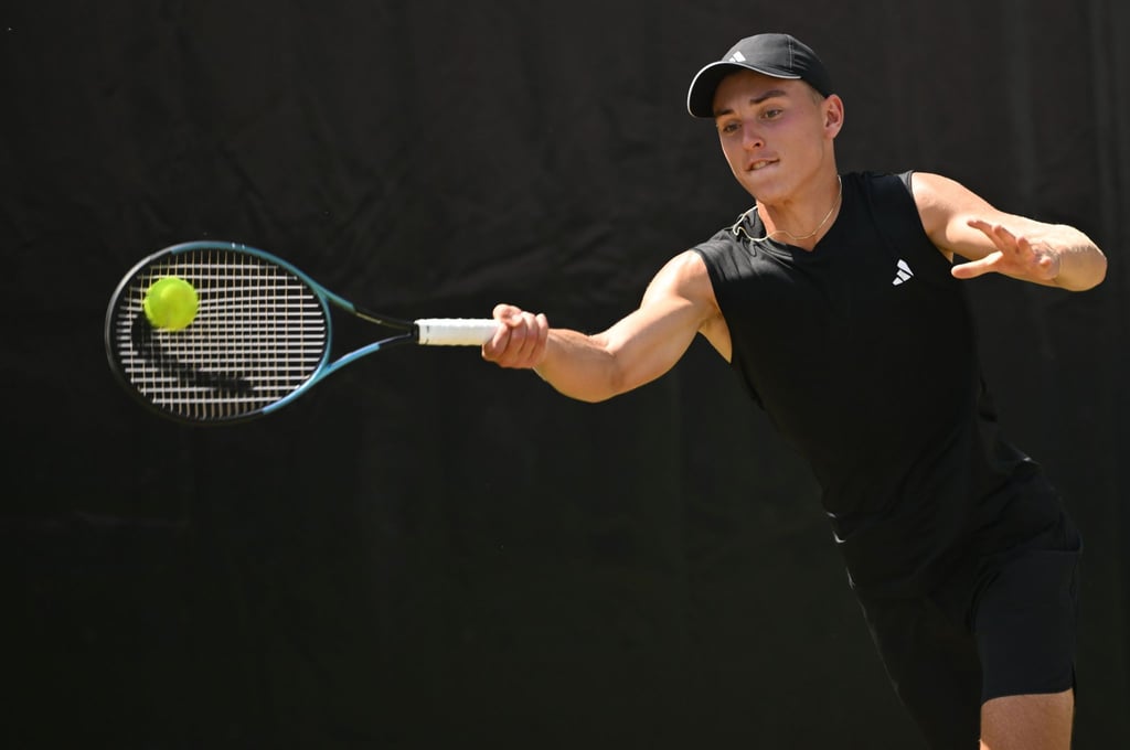 Ist erstmals für das Davis-Cup-Team nominiert: der 17-jährige Justin Engel. (Archivbild)