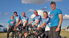 Charlotte Heerwald, Steffen Wust, Michal Heine, Armin Schenk, Grit Marschik, Tom Rattensperger traten für die Stadt Bitterfeld-Wolfen in die Pedale. 