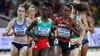 Ein Start der Äthiopierin Diribe Welteji (vorne) bei der Leichtathletik-WM in Tokio ist offen. (Archivbild)