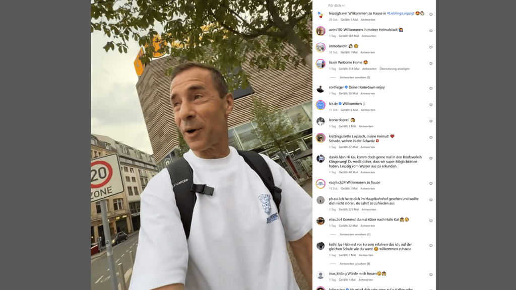 Wegen der "Goldenen Henne": Kai Pflaume ist zurück in seiner Heimat Leipzig.