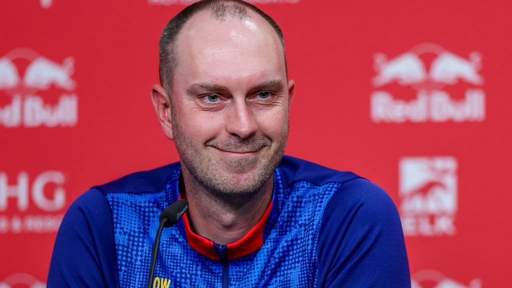 Cheftrainer Ole Werner von RB Leipzig will in Mainz die nächsten Fortschritte sehen.