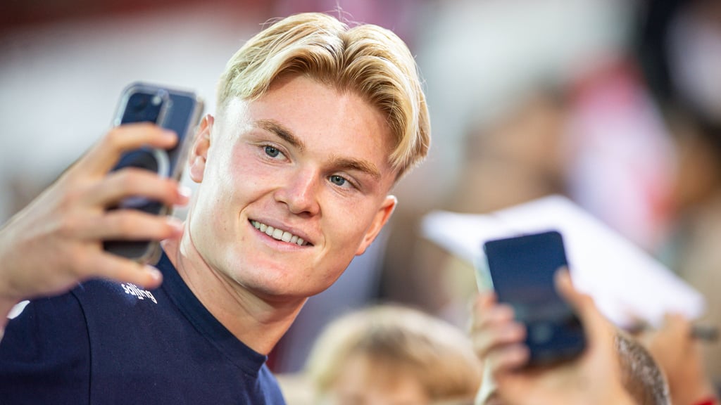 Gefragter Jungstar: Conrad Harder.