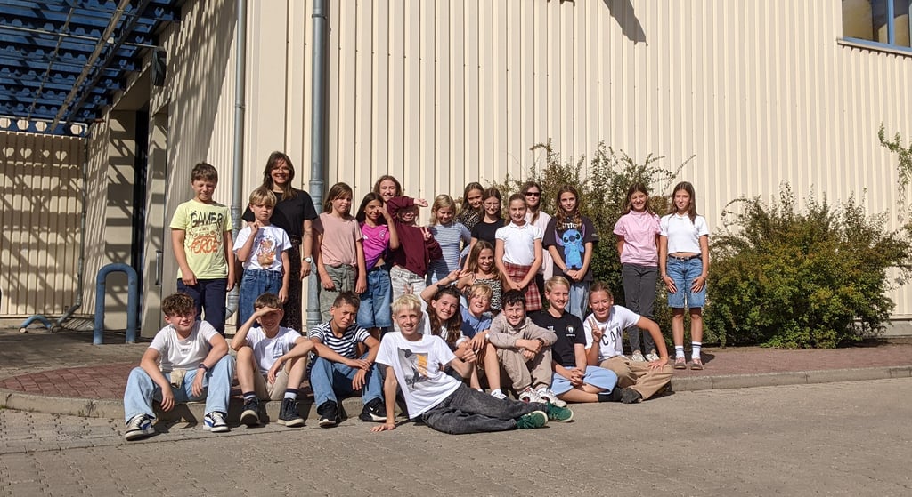 Die Klasse 6b des Elisabeth-Gymnasiums hat uns diese Woche besucht.