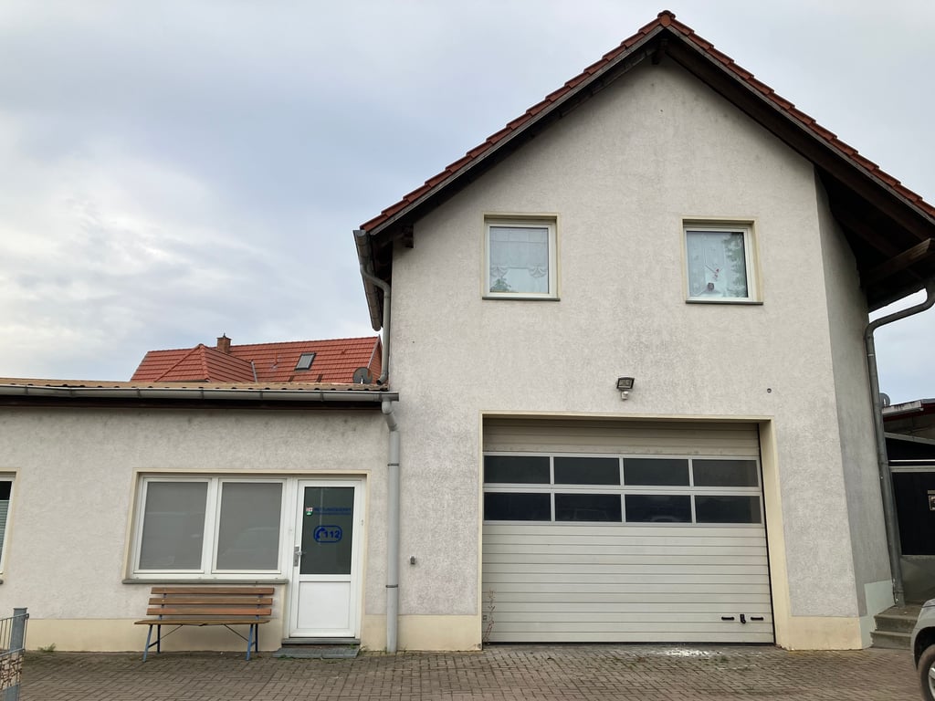 Die ehemalige Rettungswache Wallhausen