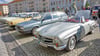 Oldtimer zu Gast auf dem Marktplatz in Dessau: Verschiedene motorisierte Schätze werden wieder zur Herbstausfahrt auf dem Marktplatz präsentiert.