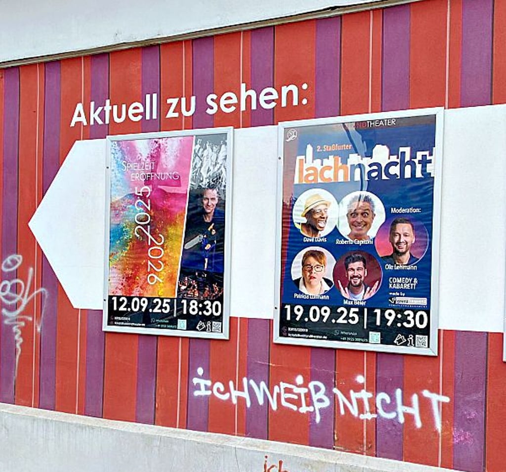 „Ich weiß nicht“ – vielleicht ab Freitag wieder ins Theater?