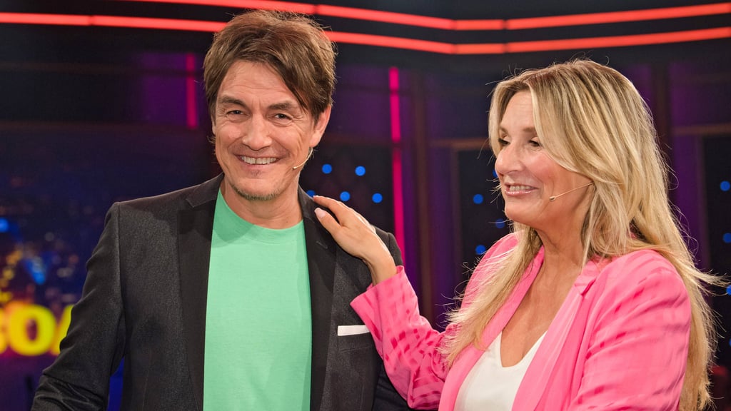 Matze Knop und Kim Fisher moderieren gemeinsam die Sendung "Riverboat" am Freitag, dem 19. September 2025, im MDR.