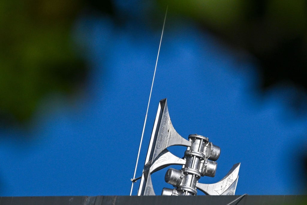 Um 11.00 Uhr ertönten die Sirenen in Brandenburg.