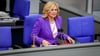 Bundestagspräsidentin Julia Klöckner (CDU) leitete heute morgen die Sitzung.
