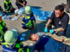 Die Feuerwehren der Niederen Börde haben auch für die Kinder der Wehr einen Berufsfeuerwehrtag organisiert.