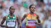 Diribe Welteji (l) aus Äthiopien ist für die Leichtathletik-WM suspendiert.