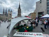Zum Aktionstag gegen Wohnungslosigkeit haben sich etliche Initiativen, Verbände und Vereine auf dem Markt präsentiert. 