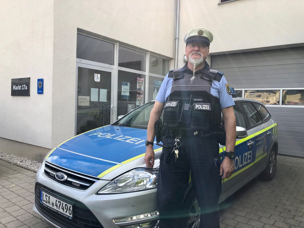 Uwe Michaelis ist neuer Regionalbereichsbeamter in Teuchern.