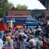 Etwa 45 Mitarbeitende des ZDF-Teams sind am Freitag für die Produktion der Kindernachrichtensendung in Wittenberg im Einsatz.