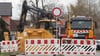 Die Bornsche Straße in Samswegen muss erneut für den Autoverkehr gesperrt werden.