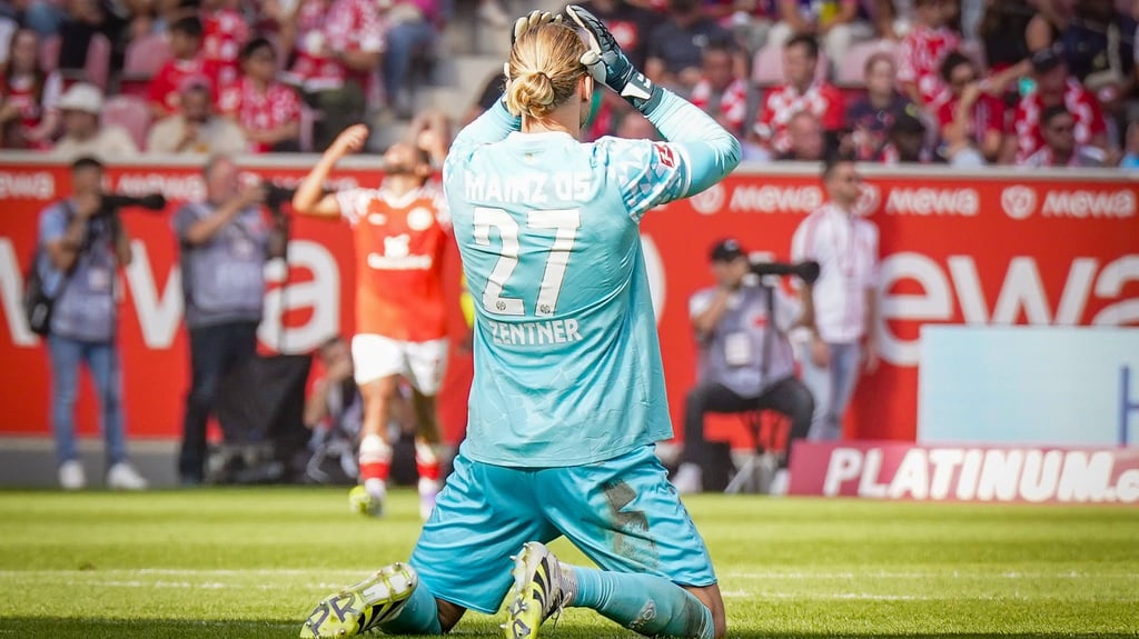 Mainz-Keeper Robin Zentner ist fraglich für die Partie gegen RB Leipzig
