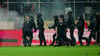 Nach dem Spiel in der Regionalliga zwischen dem HFC und Chemie Leipzig kam es zu Auseinandersetzungen zwischen HFC-Fans und BSG-Spielern.