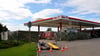 Auf dem Gelände der Zerbster Star-Tankstelle laufen derzeit umfangreiche Bauarbeiten.