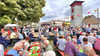 Auf dem Bürgerplatz ist es in diesem Jahr nicht so lebhaft zugegangen: Der Heimatverein Törten hat das traditionelle Pflaumenkuchenfest abgesagt.