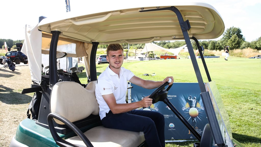 Vielleicht fährt Timo Werner zum Golfen: Nach Mainz durfte der RB-Stürmer nicht mit.