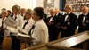 Traditionell singen Genthiner Frauen- und Männerchor zum Tag der Deutschen Einheit in der Trinitatis-Kirche. 