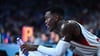 Dennis Schröder beim Halbfinale gegen Finnland.