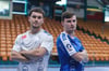 Niklas Döbbel und Sebastian Bialas (v.l.n.r.) verstärken den DRHV.