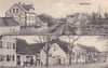 Die Ansichtskarte von 1921 bietet einen Blick über den Breiten Weg und die Bahnhofstraße mit der Konservenfabrik Gustav Brentke. Sowohl die verkehrsgünstige Lage als auch die frühe Ansiedlung von Fabriken spielte eine entscheidende Rolle für die Entwicklung vom kleinen Ort zum großen Industriedorf. 