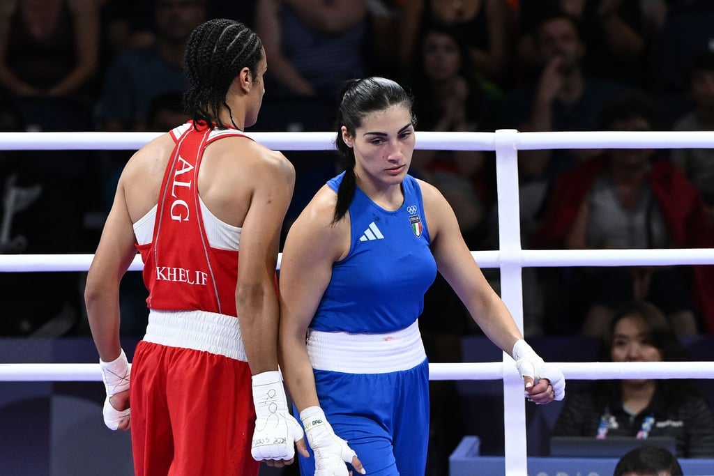 Angela Carini (r.) ist inzwischen wieder als Boxerin aktiv.