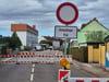 Von der Koloniestraße aus ist die Holzstraße nicht mehr befahrbar.
