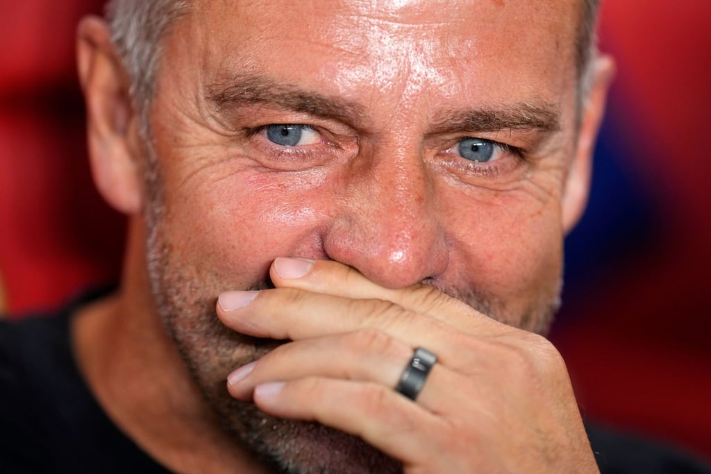 Aufatmen bei Flick nach der UEFA-Entscheidung. (Archivbild)