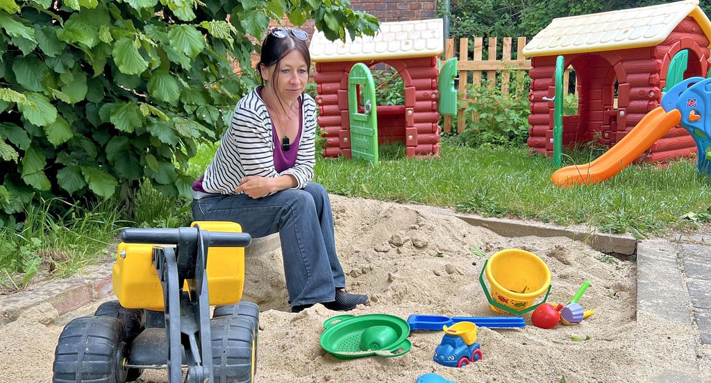 In Nicole Frankes Haus und Garten war alles für die Kinder vorbereitet. Ihre Tagespflege durfte die 43-Jährige jedoch nicht eröffnen.