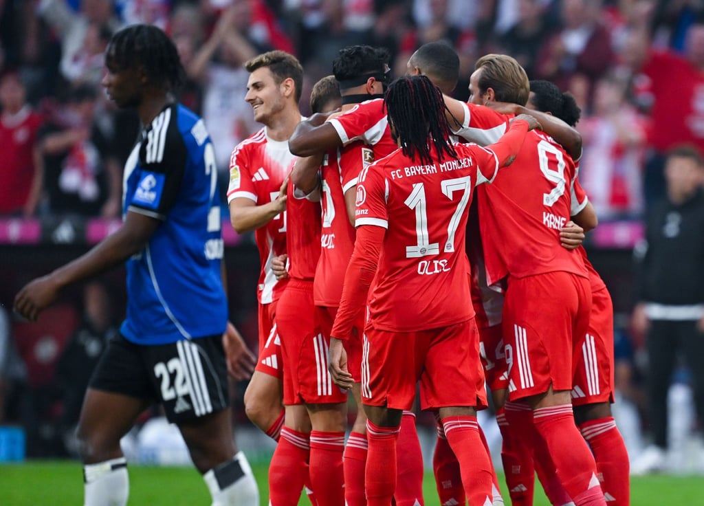 Der FC Bayern hatte gegen den Hamburger SV viel Grund zum Jubel.