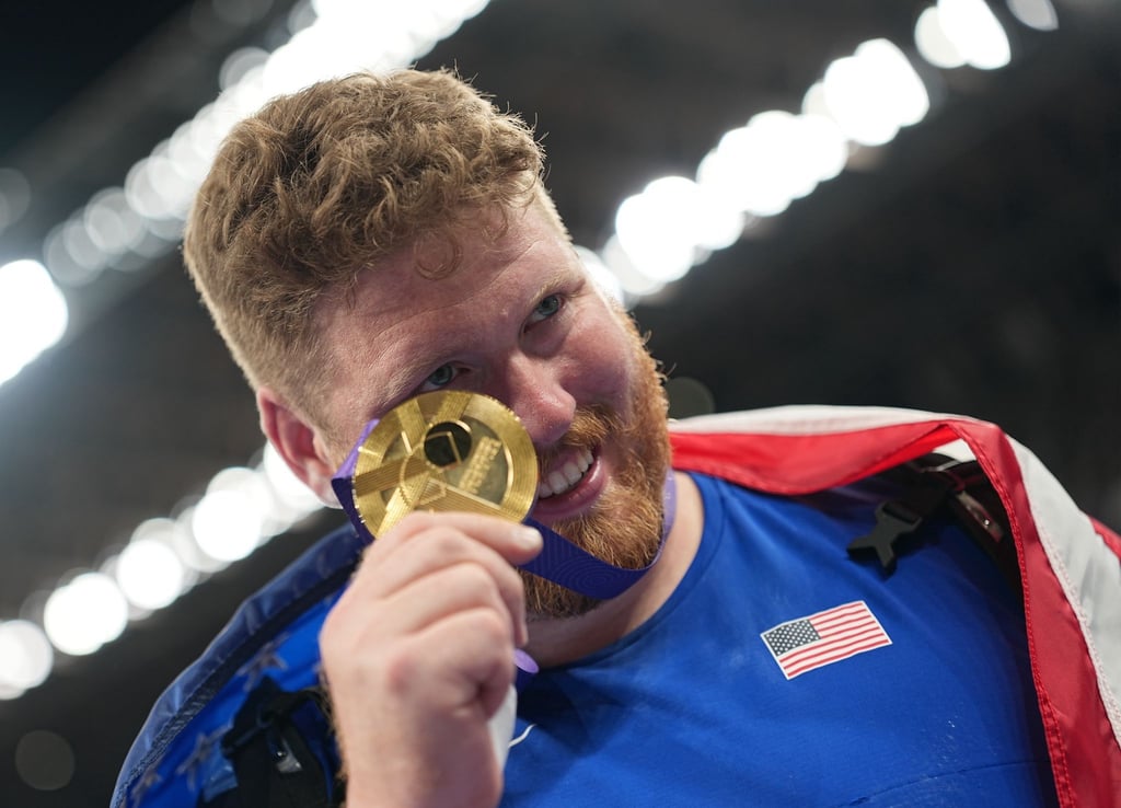 Wieder Weltmeister: Kugelstoßer Ryan Crouser aus den USA.