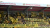 Die BVB-Fans protestieren gegen die neuen Auswärtstrikots.