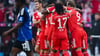 Der FC Bayern hatte gegen den Hamburger SV viel Grund zum Jubel.