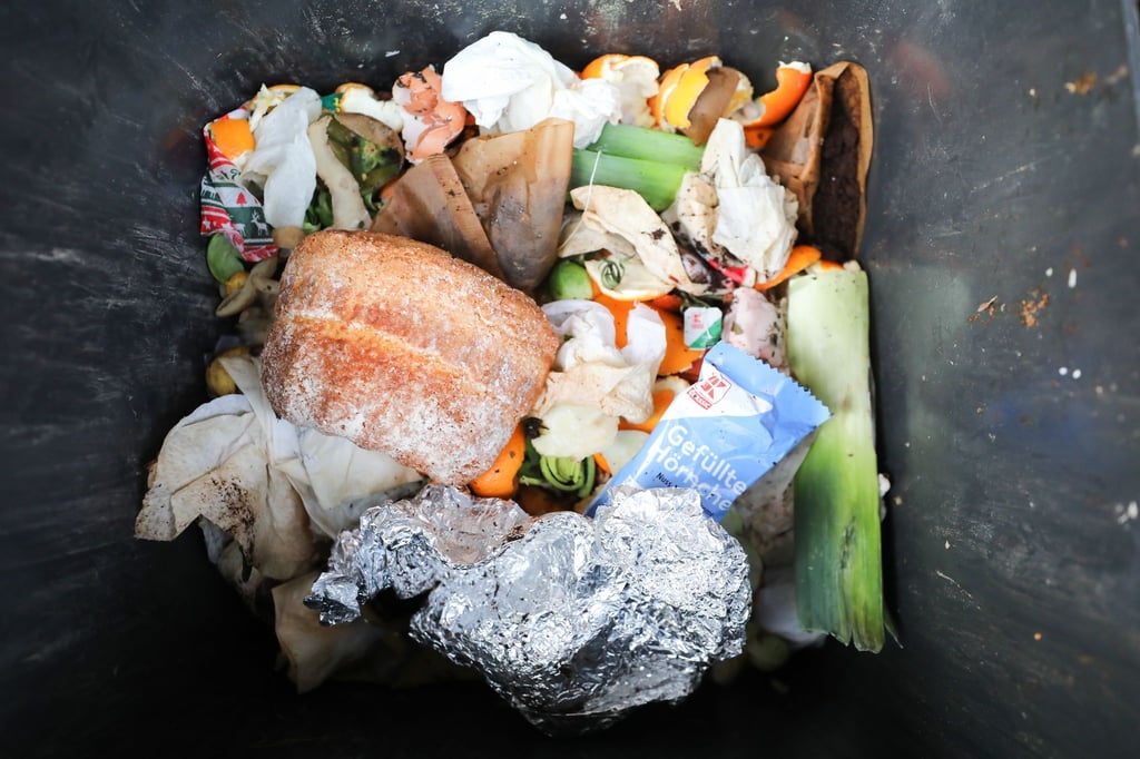 Plastik im Biomüll: Diese Tonne zeigt, wie falsche Trennung aussieht. (Symbolbild)
