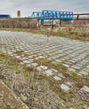 Die alte Eisenbahnbrücke.